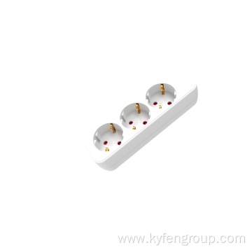 3-outlet Germany power strip